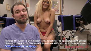 Reina Ryder Nascoste della Fotocamera di Jane Nuovo Studente Esame Guanti Mani del Dr Tampa E l&#039;Infermiera Rose - Vedere Film Completo SOLO a GirlsGoneGyno Alessandria Jane 1 ° film di sempre!