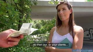 POV parco scopare con cute europeo amatoriale